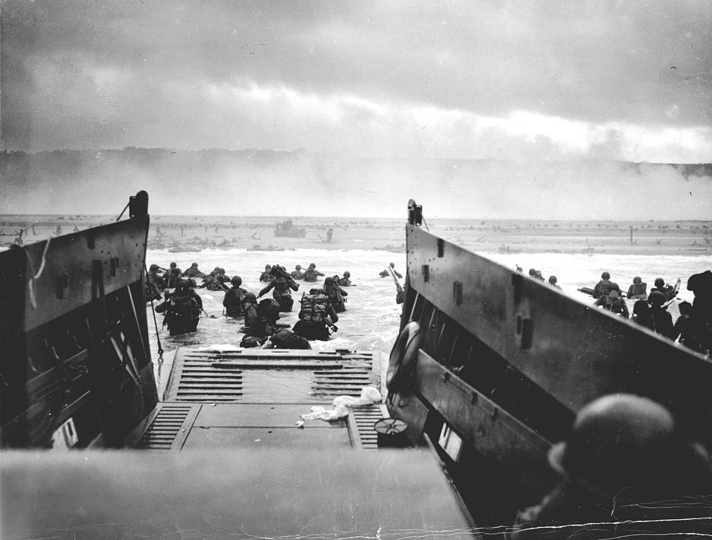 Omaha Beach invasion